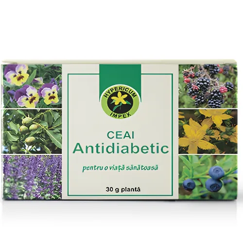 Ceai Antidiabetic 30gr Hypericum — preț și oferte