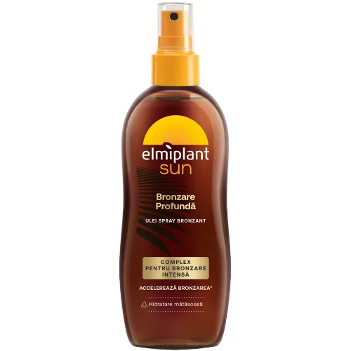 Sun Ulei Plaja Spray SPF6 Bronzare Rapida 150ml Elmiplant — preț și oferte