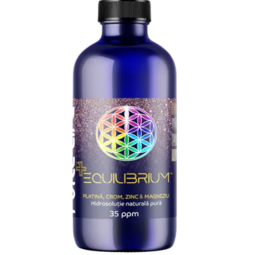 M+ Equilibrium (Cr, Zn, Pl, Mg) 35 Ppm Mas. Gradata 240ml Pure Life — preț și oferte