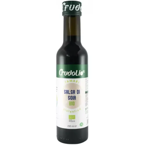 Sos de Soia Tamari fara Gluten Bio 250ml Crudolio — preț și oferte