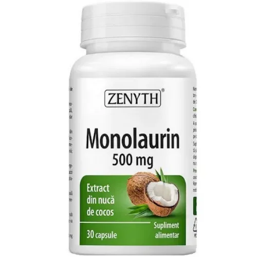 Monolaurin 500mg 30cps Zenyth — preț și oferte