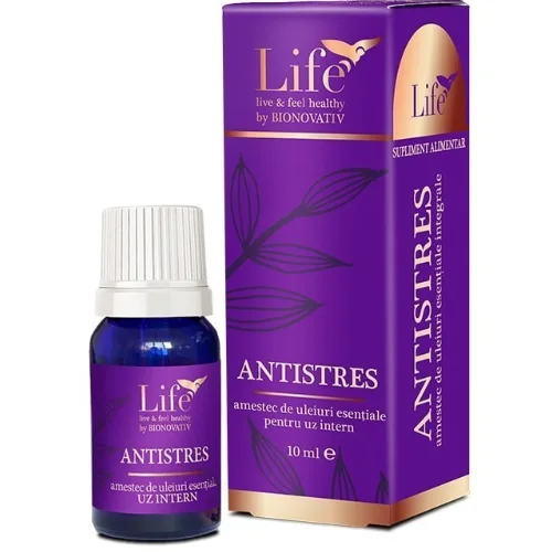 Antistress Amestec cu Uleiuri Esentiale 10ml Life — preț și oferte