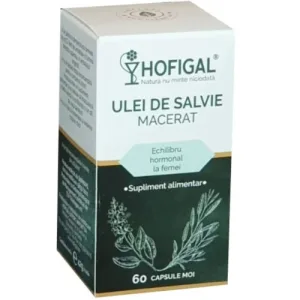 Ulei Salvie Macerat 60cps Hofigal