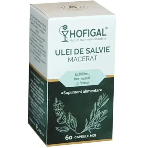 Ulei Salvie Macerat 60cps Hofigal — preț și oferte