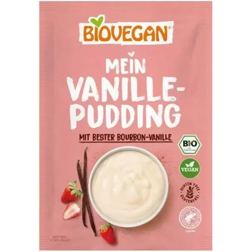 Budinca Vanilie, fara gluten, Eco, 36g, Biovegan — preț și oferte
