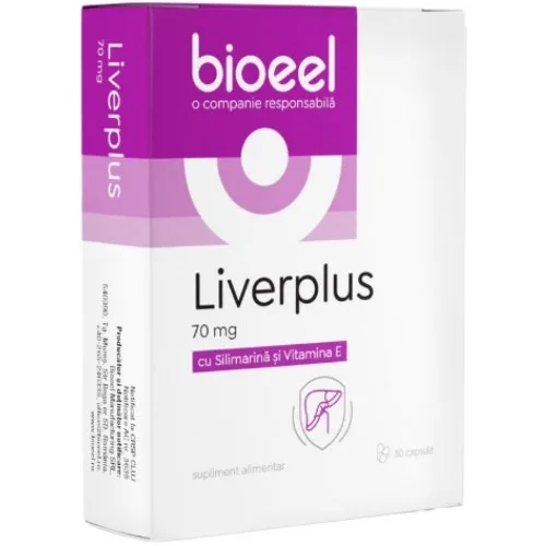 Liverplus 70mg, 30cps, Bioeel — preț și oferte