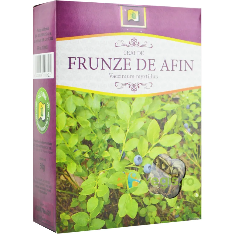 Ceai Afine Frunze 50g Stef Mar — preț și oferte