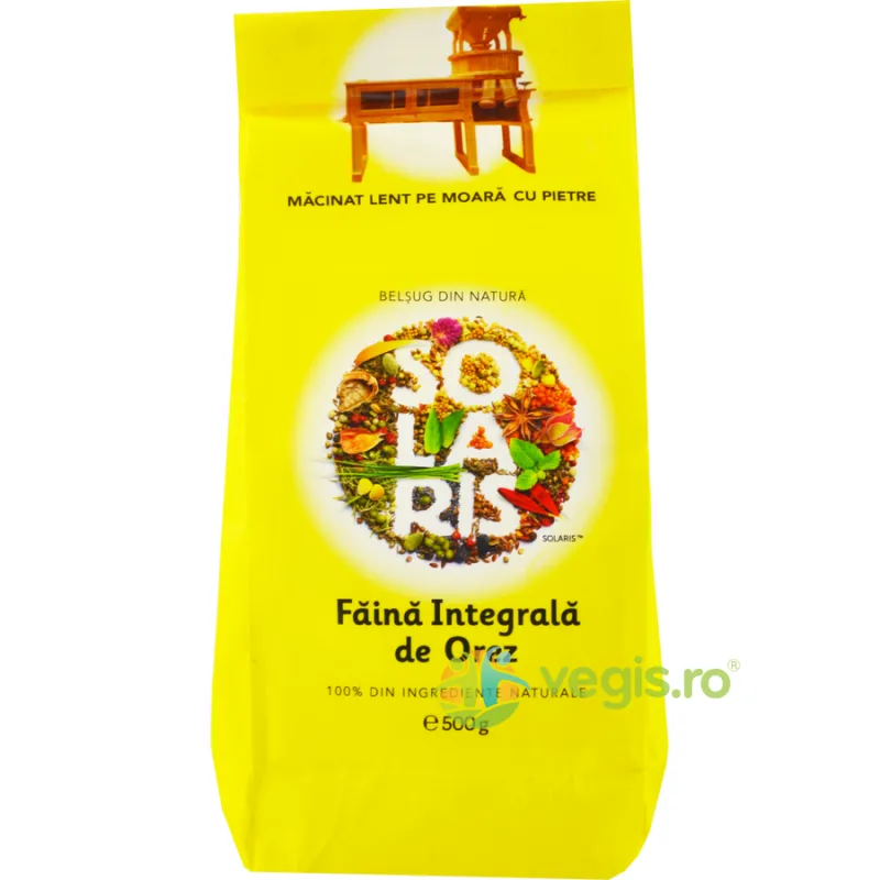 Faina Integrala de Orez 500g SOLARIS — preț și oferte
