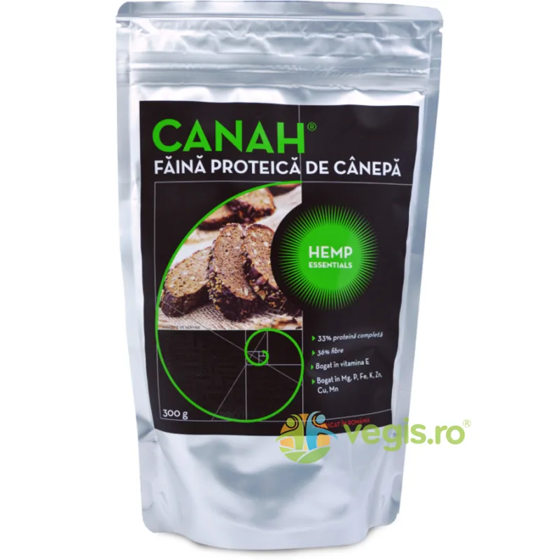 Faina Proteica de Canepa 300gr Canah — preț și oferte