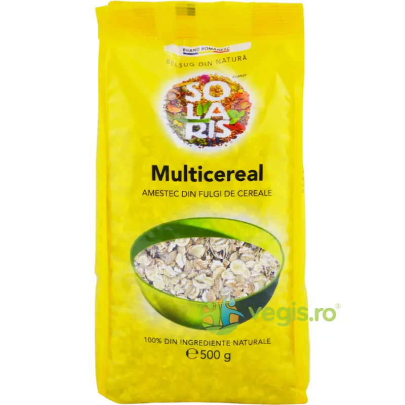 Multicereal - Amestec din Fulgi de Cereale 500g SOLARIS — preț și oferte