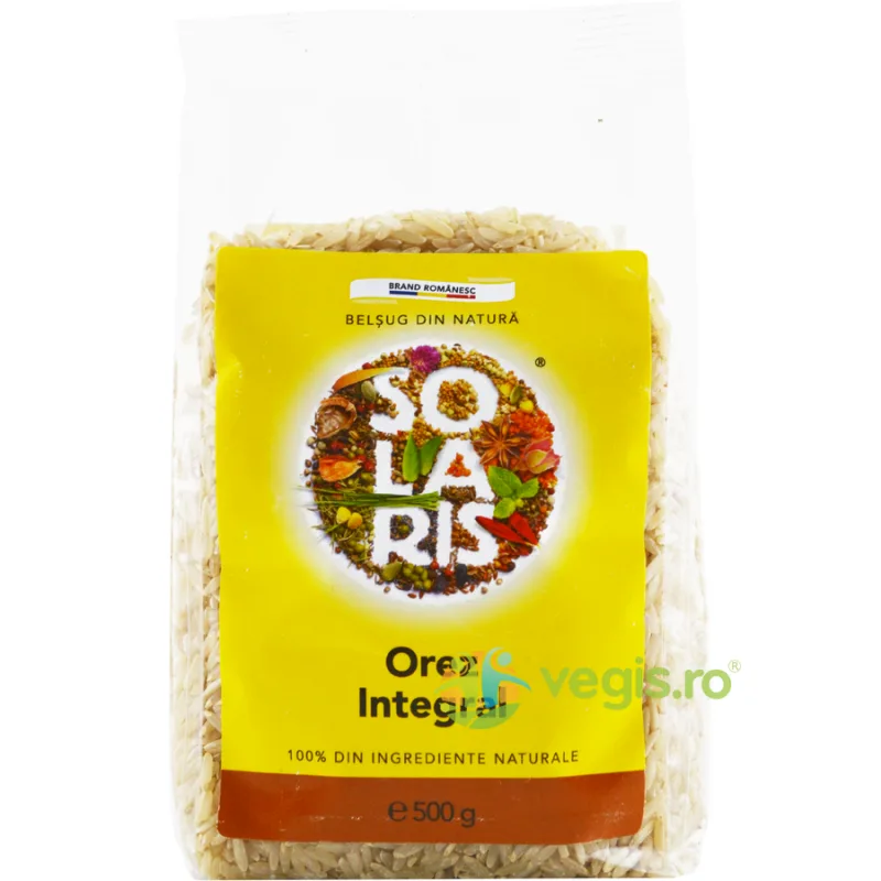 Orez Integral 500g SOLARIS — preț și oferte