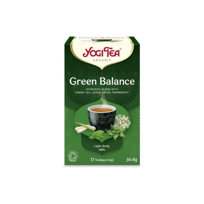 Yogi Tea Ceai echilibru verde, 17 plicuri — preț și oferte