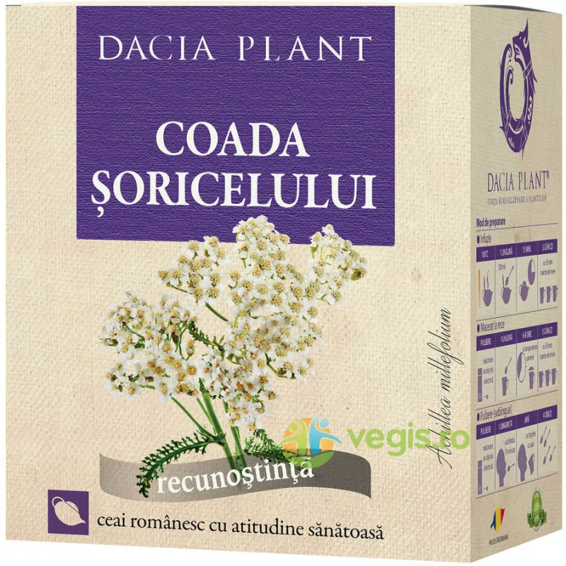 Ceai de Coada Soricelului 50g DACIA PLANT — preț și oferte