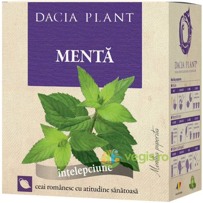 Ceai de Menta 50g DACIA&nbsp;PLANT — preț și oferte