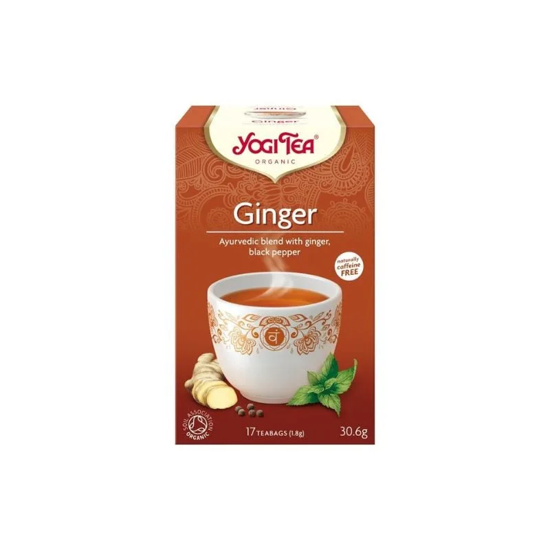 Yogi Tea Ceai cu ghimbir, 17 plicuri — preț și oferte
