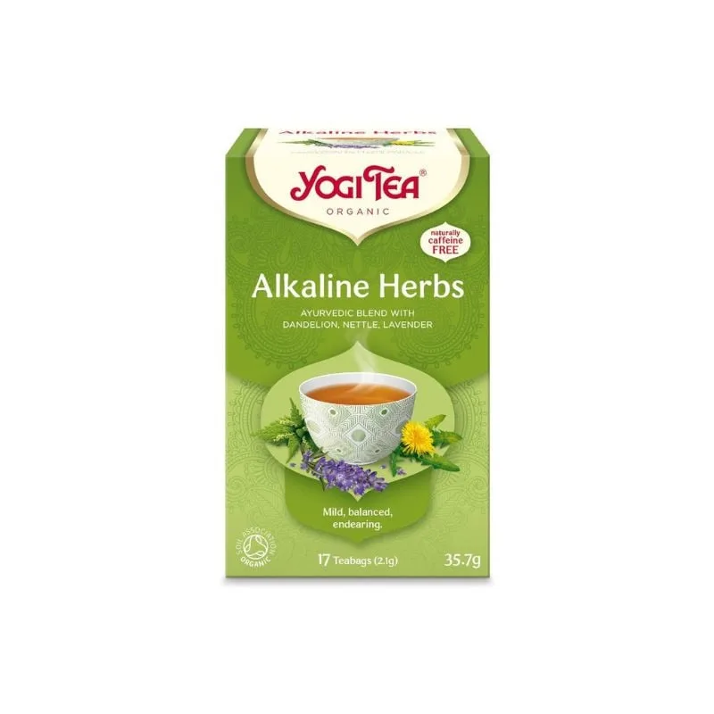 Yogi Tea Ceai din plante Alcaline, 17 plicuri — preț și oferte