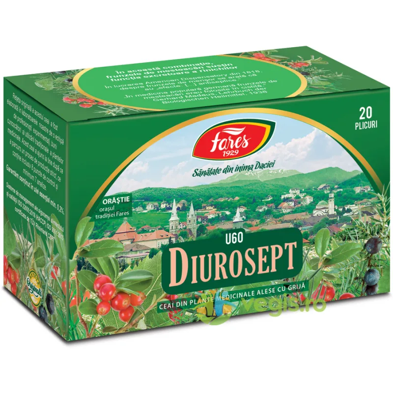 Ceai Diurosept (U60) 20dz FARES — preț și oferte