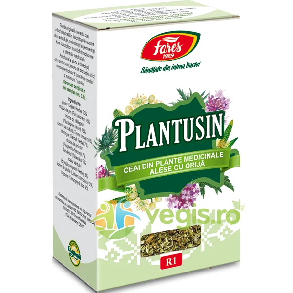 Ceai Plantusin 50gr FARES — preț și oferte