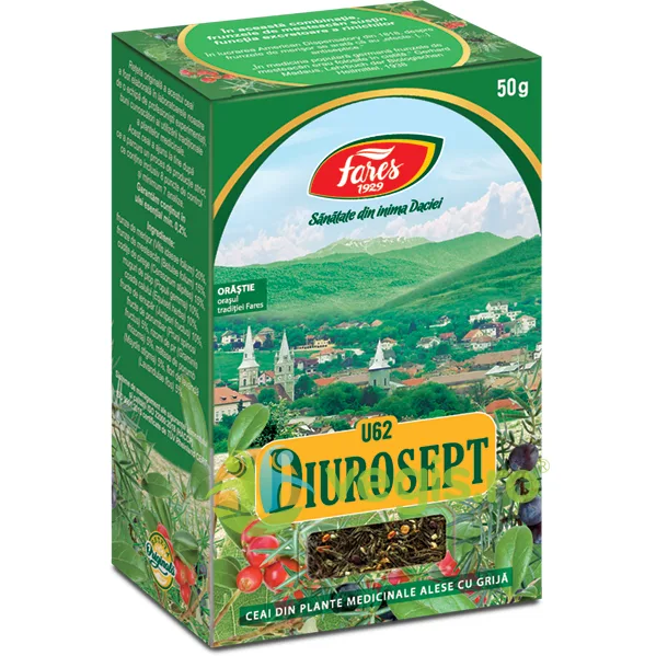 Ceai Diurosept (U62) 50gr FARES — preț și oferte