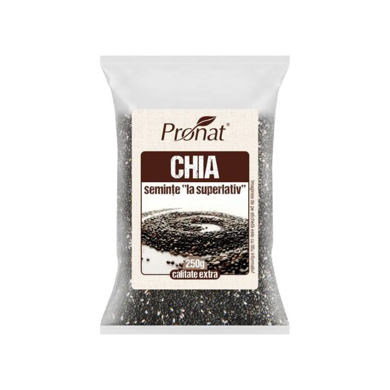 Pronat Seminte de chia, 250g — preț și oferte