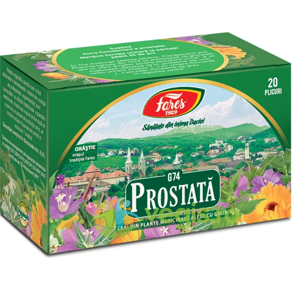 Ceai Prostata 20 Dz FARES — preț și oferte