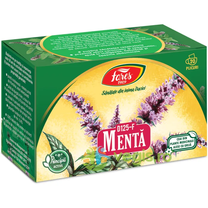 Ceai Menta 20dz FARES — preț și oferte