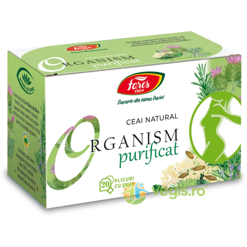 Ceai Organism Purificat Stare de Bine20dz FARES — preț și oferte