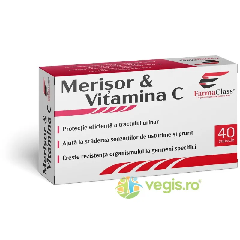 Merisor si Vitamina C 40cps Farmaclass — preț și oferte