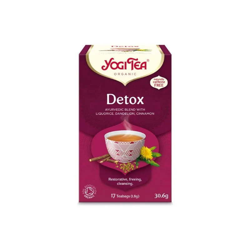 Yogi Tea Ceai bio detox, 17 plicuri — preț și oferte