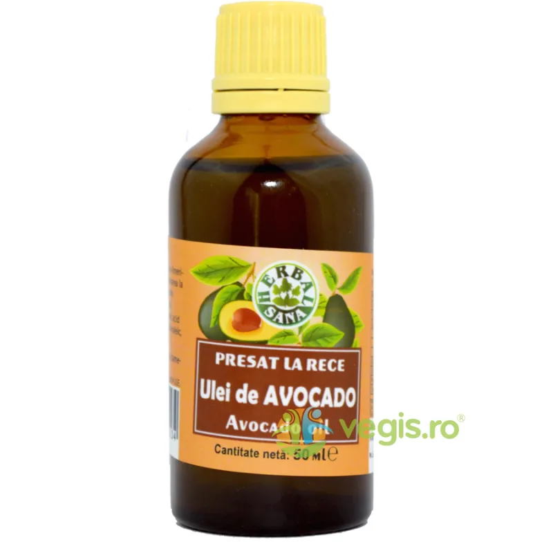 Ulei de Avocado 50ml Herbavit — preț și oferte