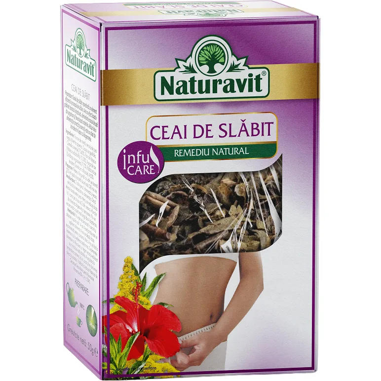 Ceai pentru Slabit 50g Naturavit — preț și oferte