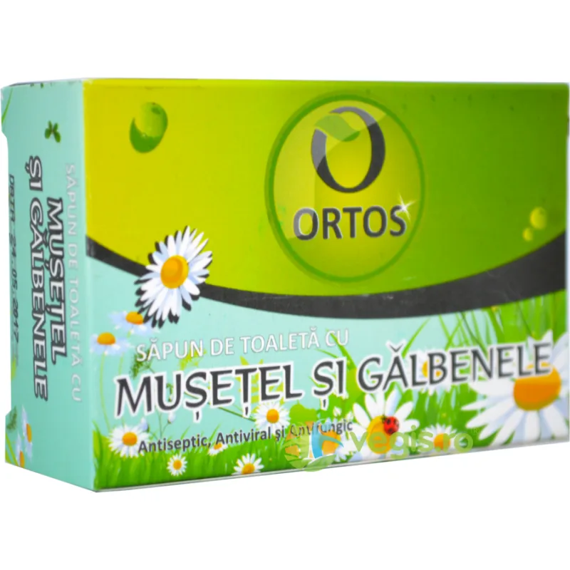 Sapun Cu Musetel Si Galbenele 100gr Ortos — preț și oferte