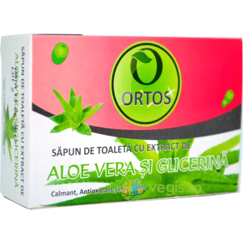 Sapun Aloe Vera&Glicerina 100gr Ortos — preț și oferte