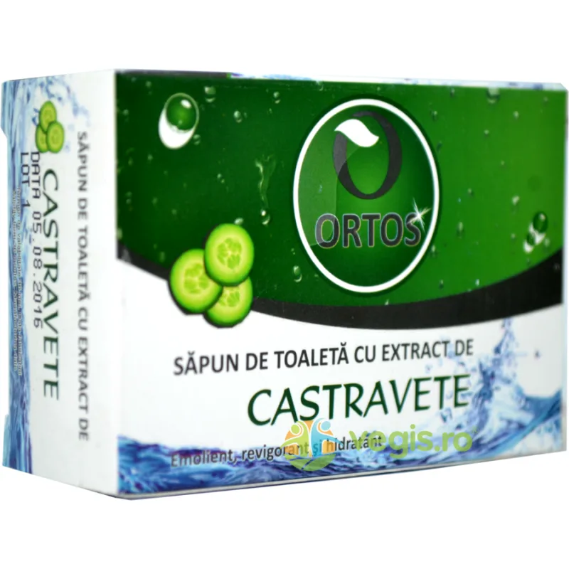 Sapun cu Extract de Castravete 100gr Ortos — preț și oferte