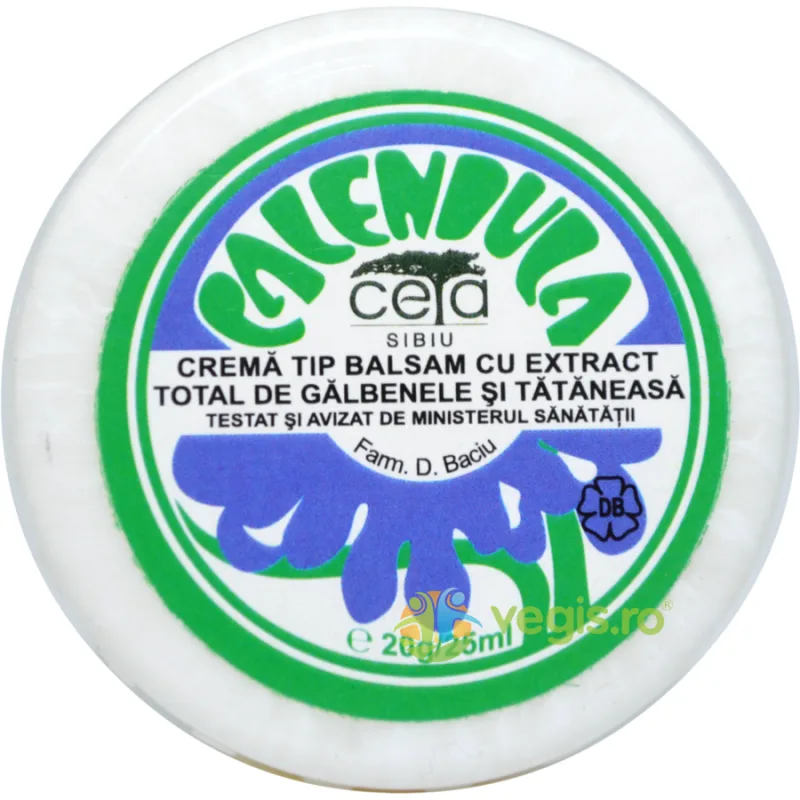 Unguent Galbenele+Tataneasa 20gr Ceta Sibiu — preț și oferte