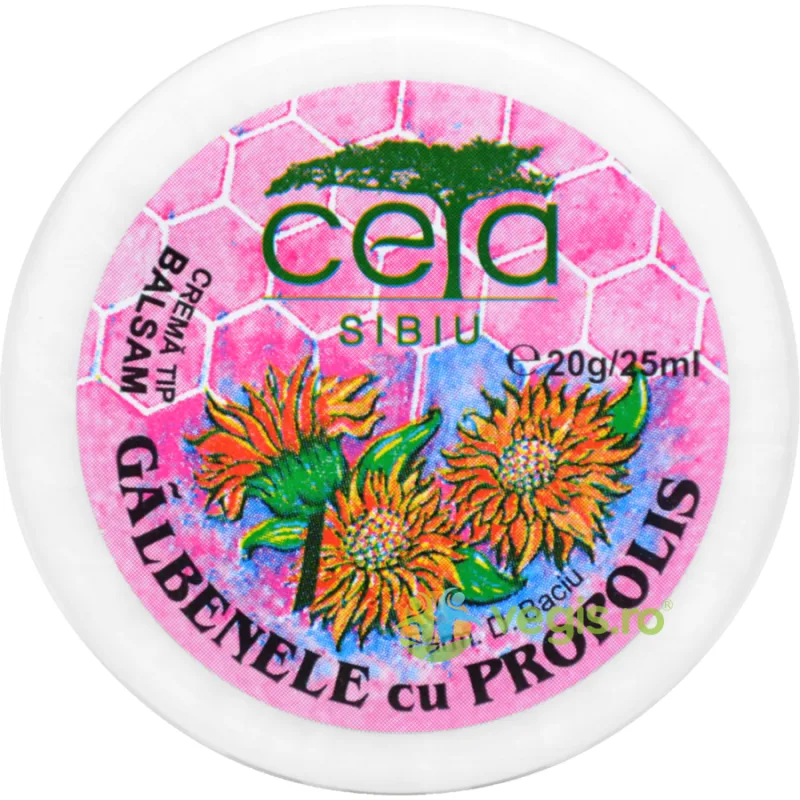 Unguent Galbenele+Propolis 20gr Ceta Sibiu — preț și oferte