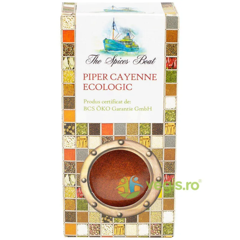 Piper Cayenne Ecologic/Bio 40g SOLARIS — preț și oferte