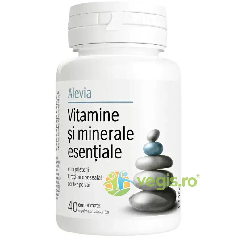 Vitamine Si Minerale Esentiale 40 cpr ALEVIA — preț și oferte