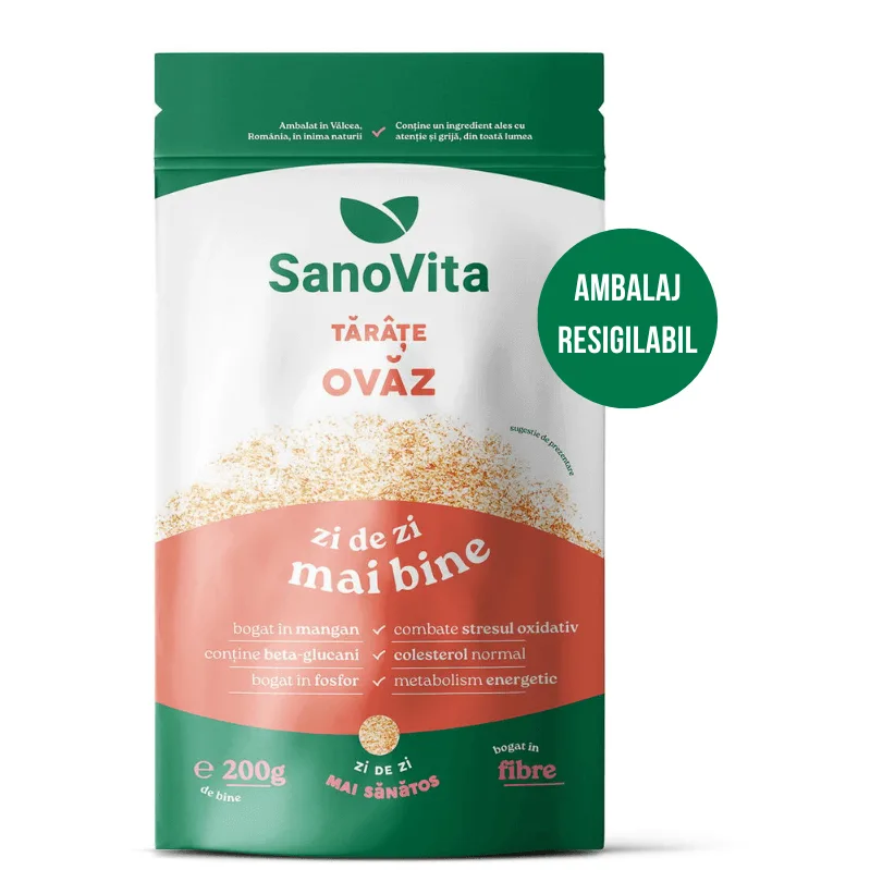 Tarate de Ovaz 200g SANOVITA — preț și oferte