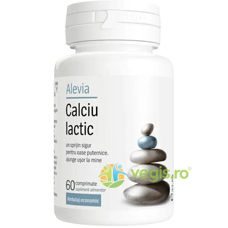 Calciu Lactic 60cpr ALEVIA — preț și oferte