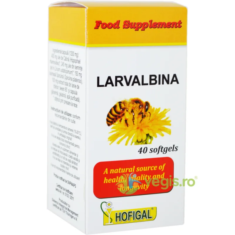 Larvalbina 40cps moi HOFIGAL — preț și oferte