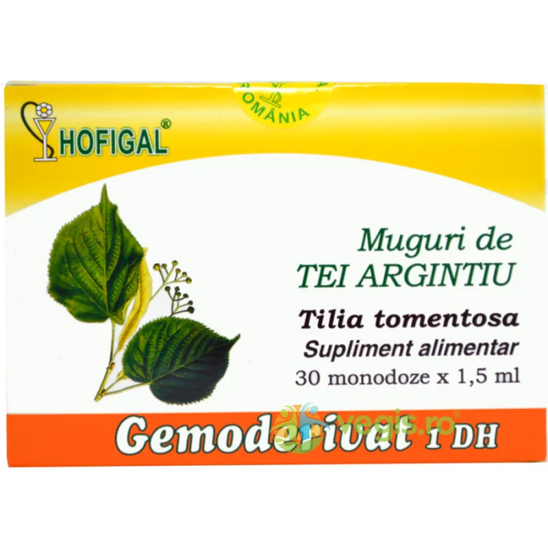 Muguri de Tei Argintiu 30monodz HOFIGAL — preț și oferte