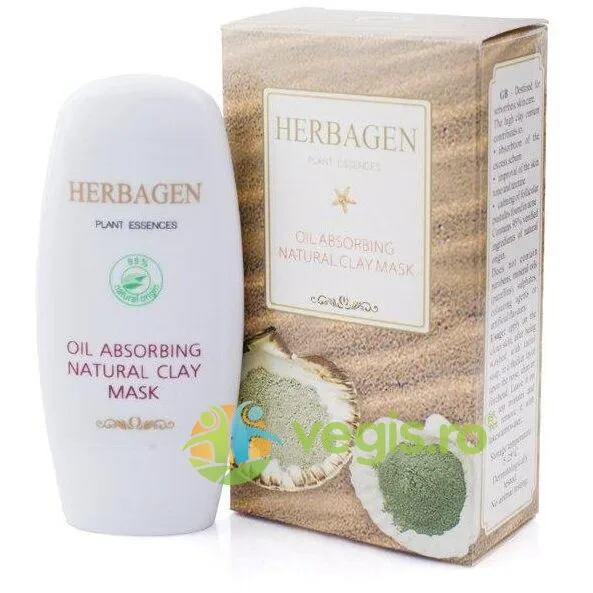 Masca Antiseboreica Cu Argila 50ml Herbagen — preț și oferte
