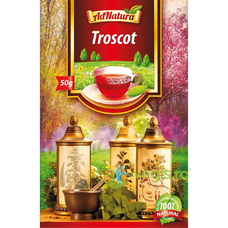 Ceai De Troscot 50g ADNATURA — preț și oferte