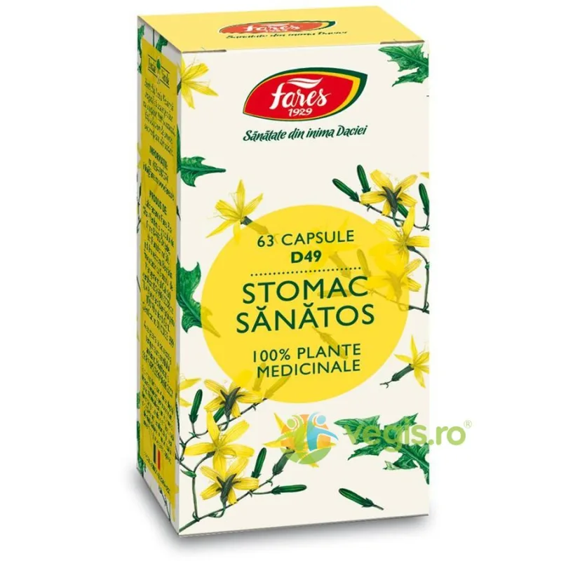 Stomac Sanatos (D49) 63cps FARES — preț și oferte