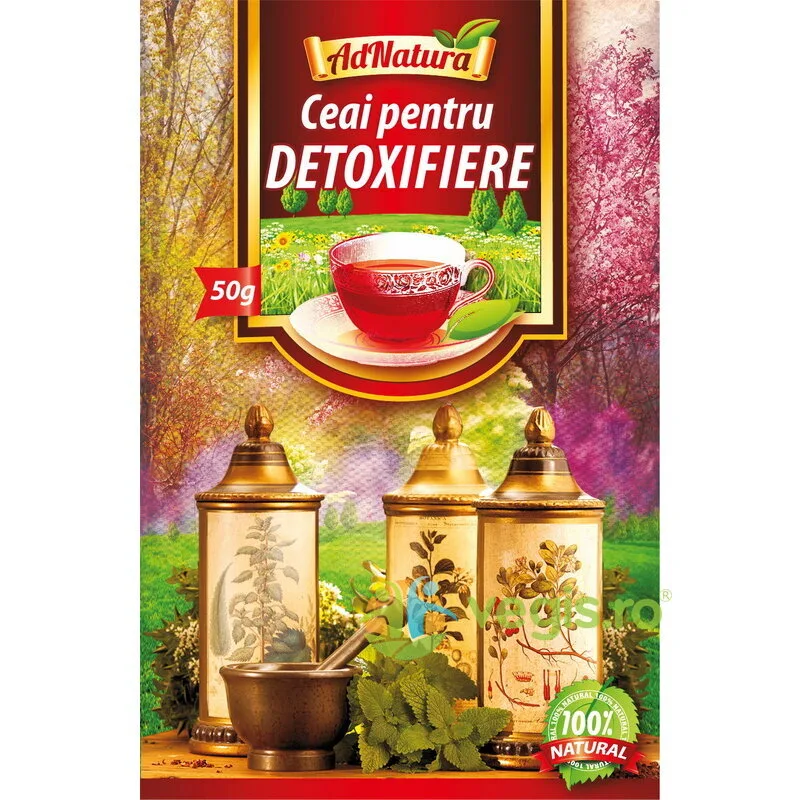 Ceai De Detoxifiere 50g ADNATURA — preț și oferte