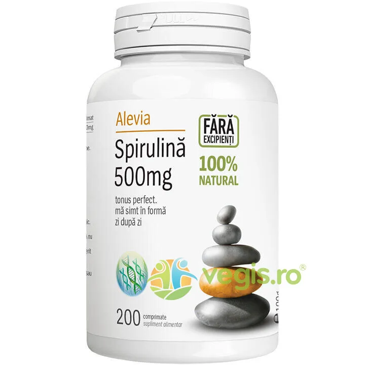Spirulina 500mg  200cpr ALEVIA — preț și oferte