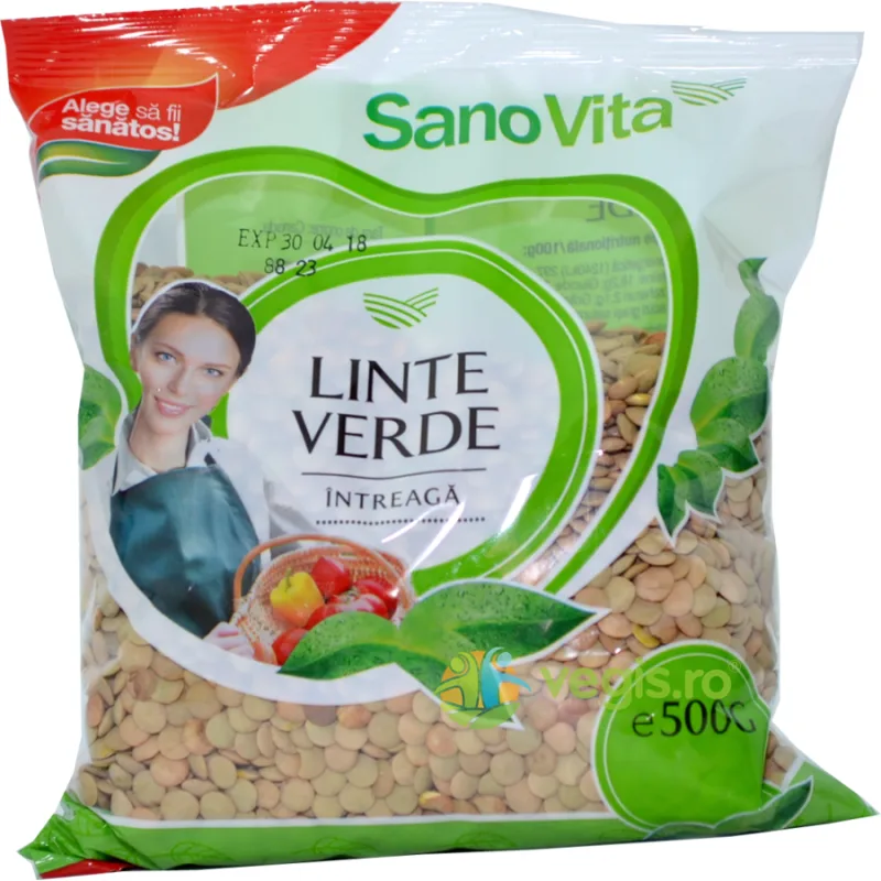 Linte Verde 500g SANOVITA — preț și oferte