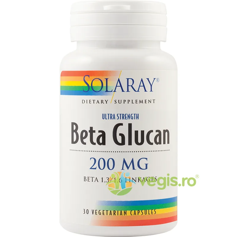 Beta Glucan 30cps Secom, Solaray — preț și oferte