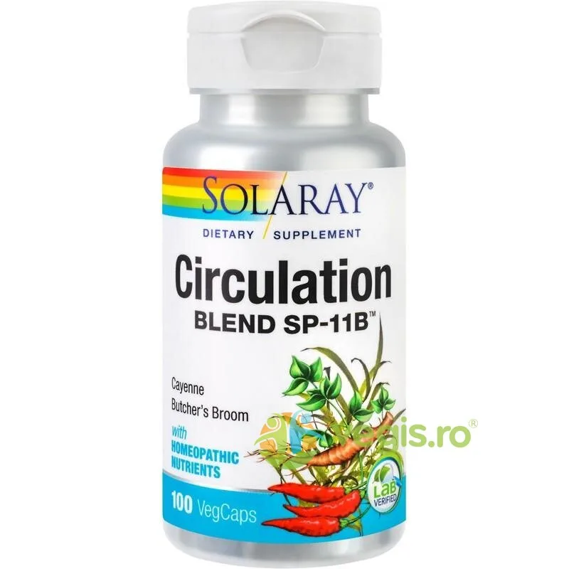 Circulation Blend 100cps Secom, Solaray — preț și oferte